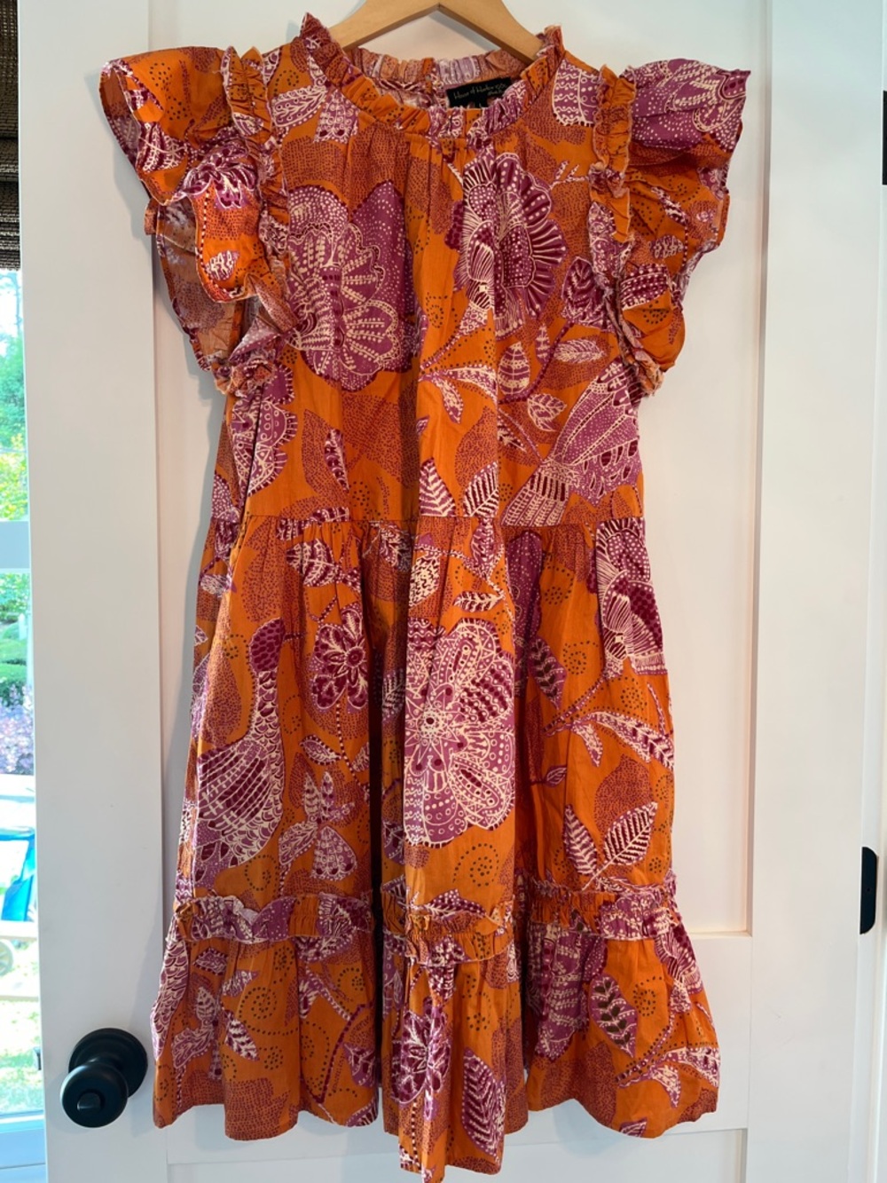 House of Harlow 1960 Floral Ruffle Dress